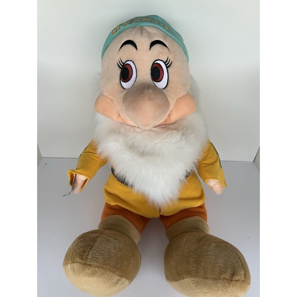Disney Store Bashful 25” Plush Snow White Seven Dwarfs Stuffed Animal NWT